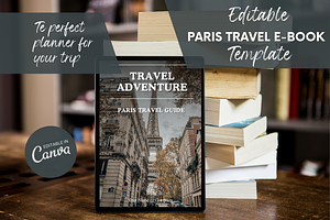 Travel Ebook Canva Editable Template