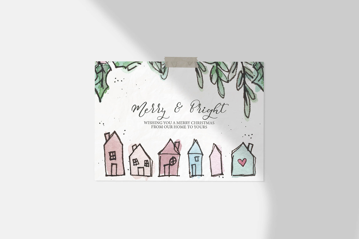 Cozy Winter Ink & Watercolor Set, an Illustration by Chelsea Bromley (Photo 4 of 5)