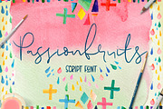 Font & Watercolor Bundle 92% OFF, a Font by Creativeqube Design (Thumbnail 9 of 28)