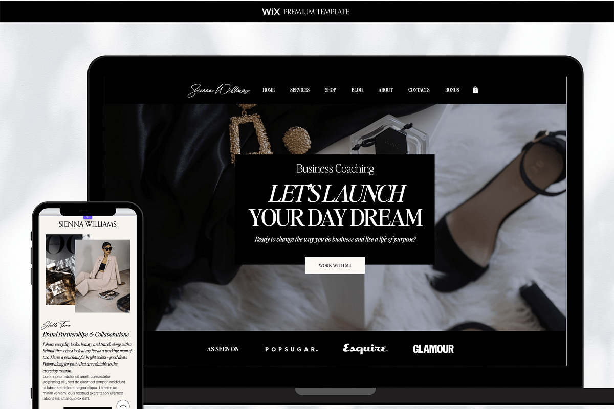 Squarespace Template Coach, a Squarespace Template by Presentibox (Photo 2 of 14)