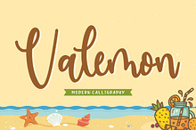 Valemon - Modern Calligraphy Font