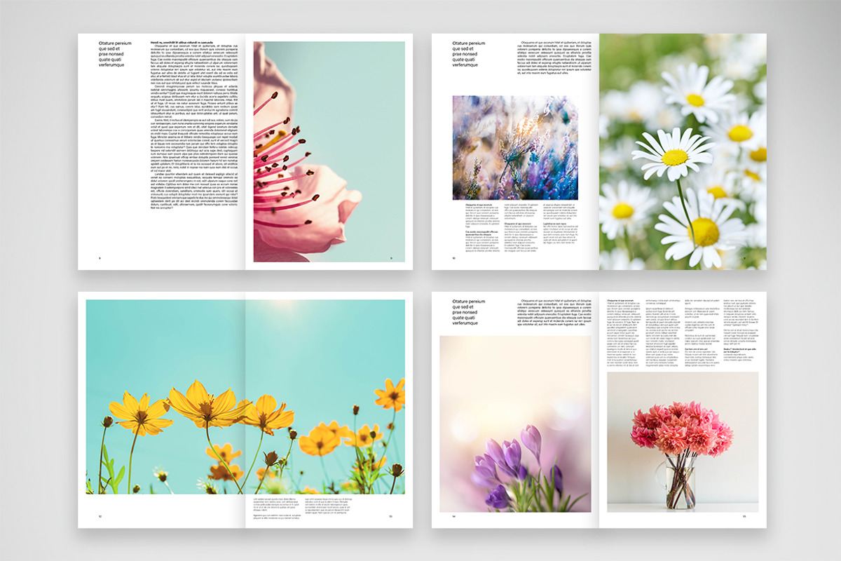 Vibrant and Clean Editorial Template, a Print Template by McLittle Stock (Photo 2 of 3)