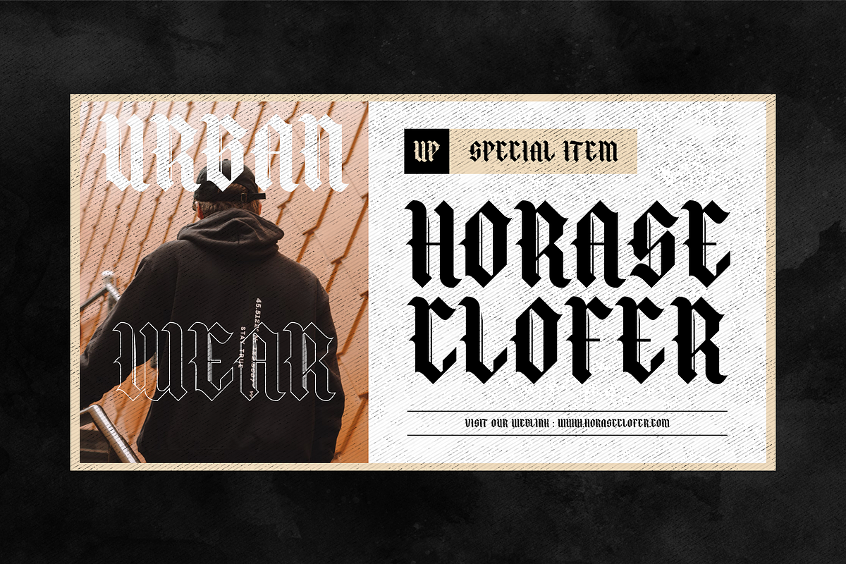 Blacking Blackletter Typeface Font, a Blackletter Font by Storytype Studio (Photo 11 of 15)