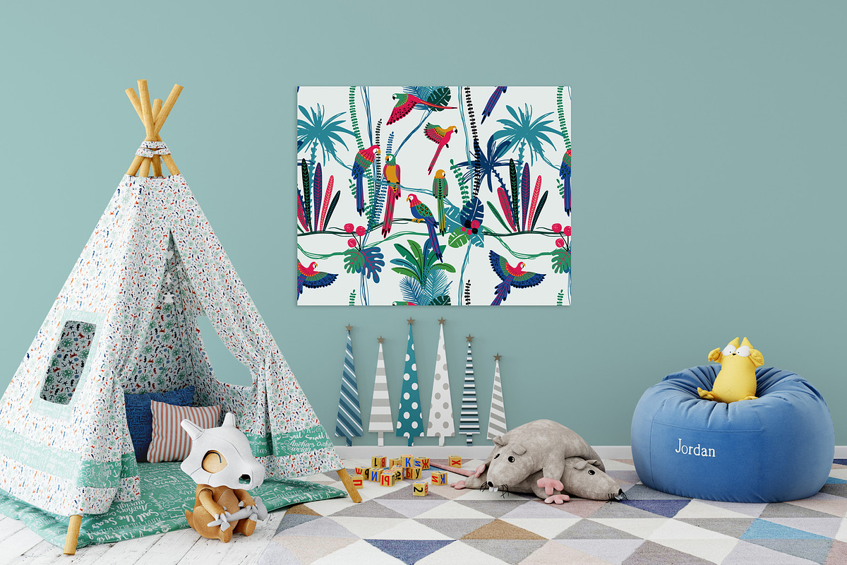Jungle Patterns, a Pattern Graphic by Annakniaz (Photo 6 of 11)