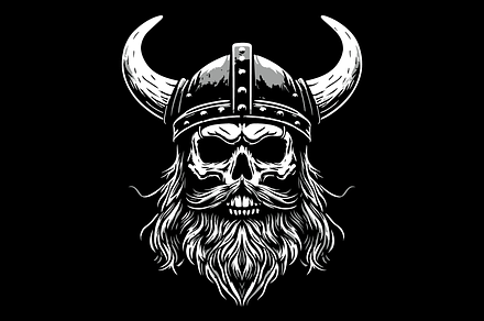 Viking Warrior Skull