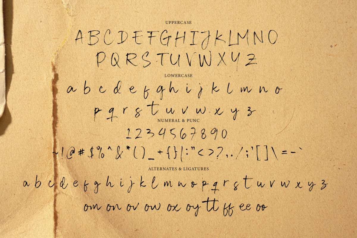Honey Mattel - Carefree Brush, a Handwritten Font by tebaltipislab (Photo 9 of 12)