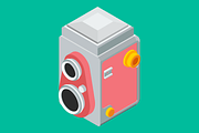Analog Cameras Illustrations, an Illustration by Lukino (Thumbnail 3 of 8)