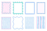 Summer Preppy Hand Drawn Frames Bund, an Illustration by Dream Creation (Thumbnail 2 of 3)