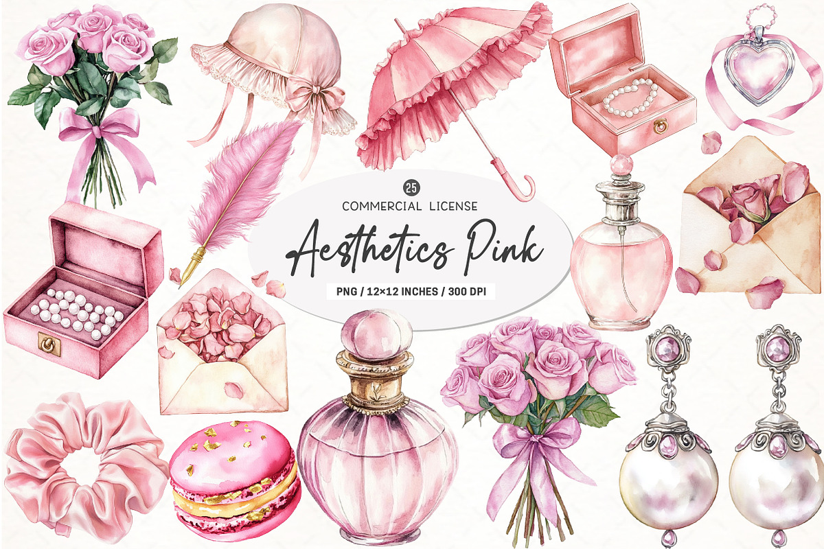 Coquette Aesthetics Soft Pink PNG, an Illustration by SinaCreation (Photo 1 of 5)