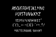 HUGOS- BRUSH FONT, a Sans Serif Font by Sronstudio (Thumbnail 2 of 3)