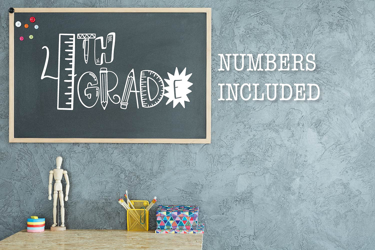 Homework - A School Teacher Font preview 4