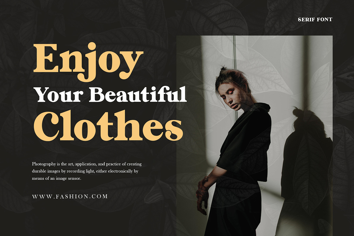 Galorine Serif Font, a Serif Font by UICreative (Photo 6 of 6)