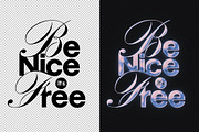 Retro Chrome Text & Logo Effect, a Layer Style Add-On by Design Squad (Thumbnail 3 of 4)