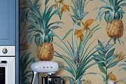Ananas Mania Seamless Pattern, a Pattern Graphic by PrintyleStudio (Thumbnail 8 of 21)