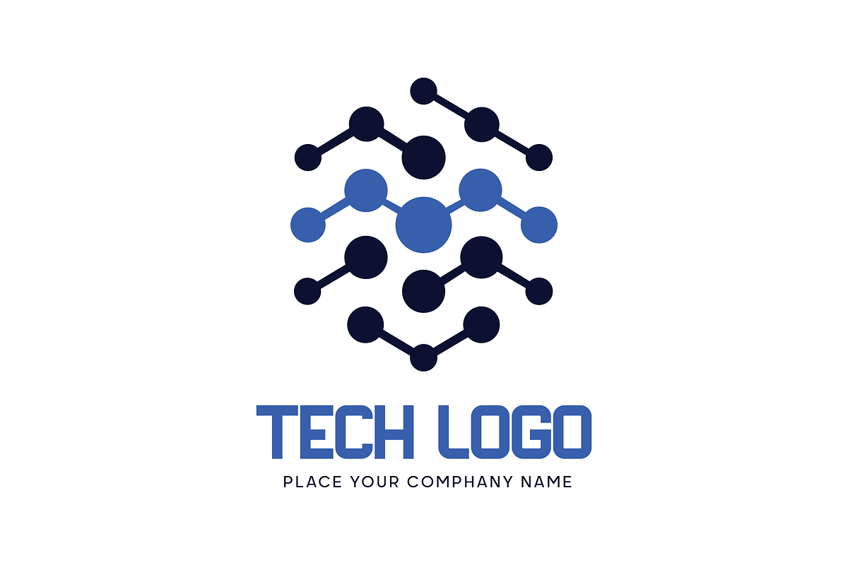 Tech Brand Logo, a Branding & Logo Template by Design House