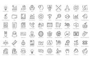 1270 Business Line Icons, an Outline Icon by Creative Stall (Thumbnail 3 of 22)