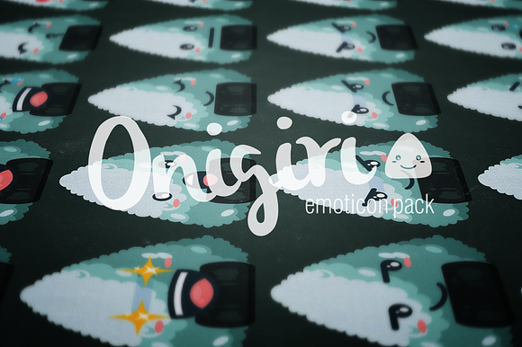 Onigiri Emoticon Pack