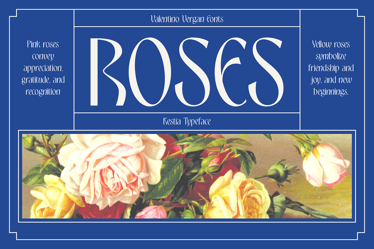 Kestia - Art Nouveau Typeface, a Sans Serif Font by Valentino Vergan (Photo 6 of 14)