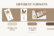 Seal box tags labels-editable, a Decorative Illustration by Little Wren Illustrates (Thumbnail 3 of 5)