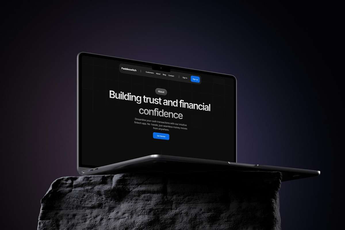 Reimagine Fintech and Saas template, an UI Kit Template by Lumina_ui_ux202 (Photo 2 of 8)