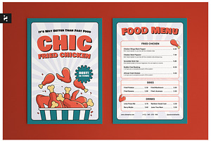 Fried Chicken Menu