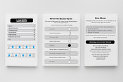 Moon And Astrology Planner, a Stationery Template by obayes (Thumbnail 2 of 7)