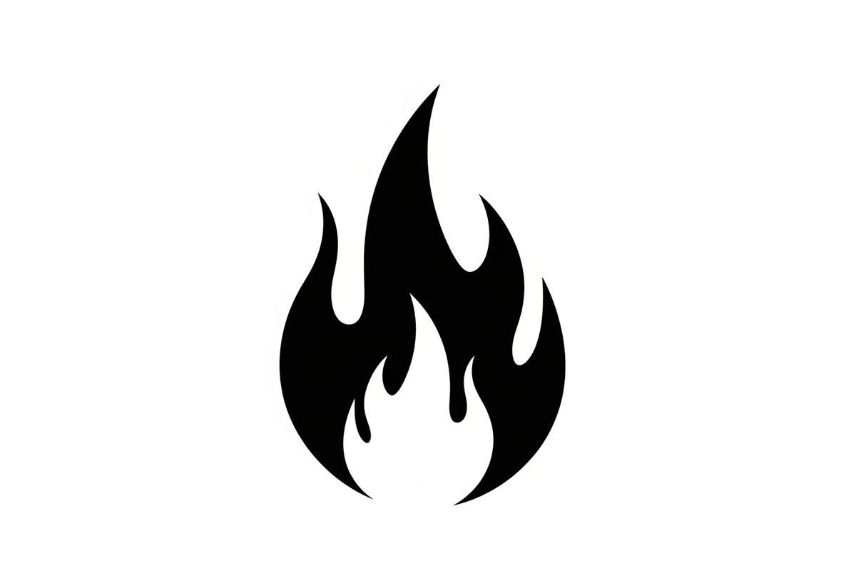 Minimal Flame Fire Icon Bundle, an Icon by Artivon (Photo 4 of 10)