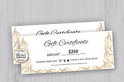 Modern Gift Certificate Templates v1, a Card Template by Madhabi Studio (Thumbnail 2 of 3)