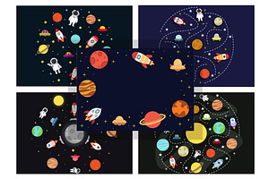 25 Astronaut And Space Background