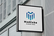 Mode Cube Letter M Logo, a Branding & Logo Template by Design_Planet (Thumbnail 5 of 5)