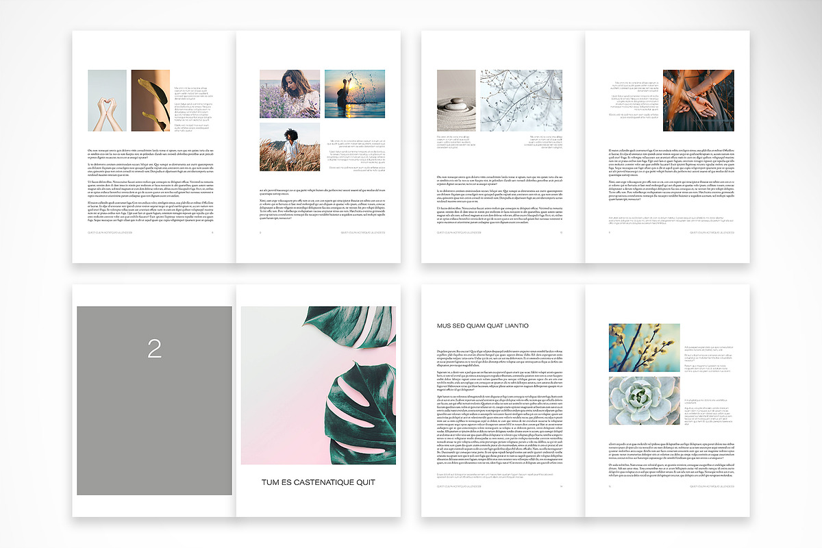 Soft Lifestyle Magazine Template, a Magazine Template by McLittle Stock (Photo 3 of 5)