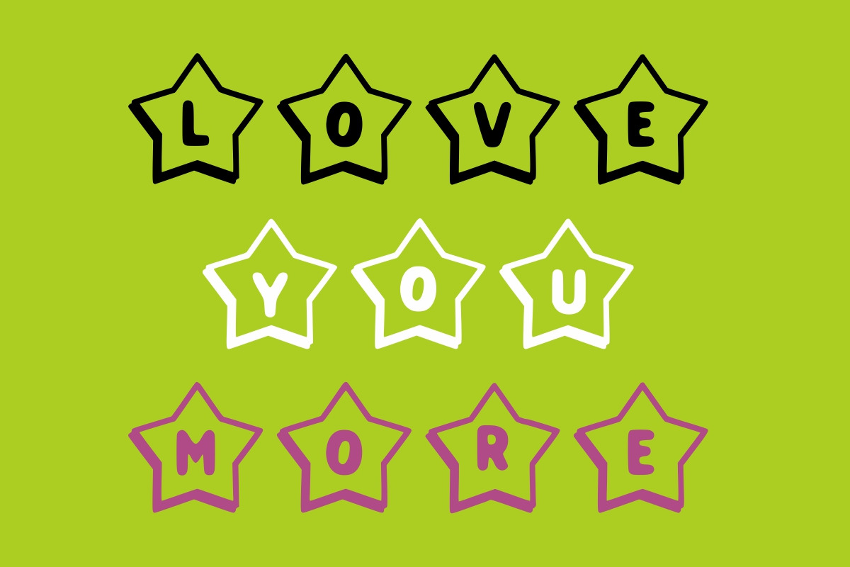 SUPER STAR, a Symbol Font by Fourteen Letter (Photo 3 of 10)