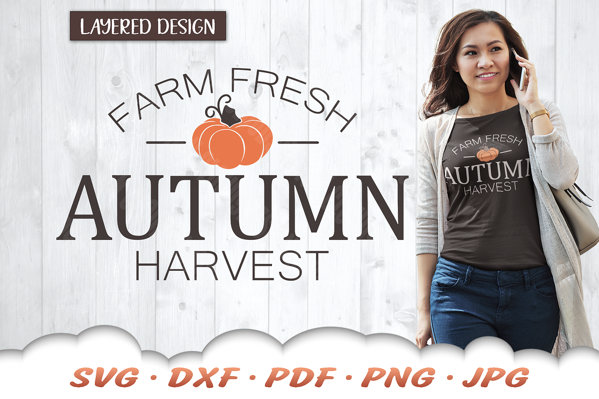 Pumpkin SVG | Autumn Harvest SVG, a Graphic by Cloud9DesignSVG (Photo 1 of 4)