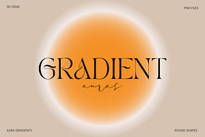 Round Aura Gradient Set Vol.1