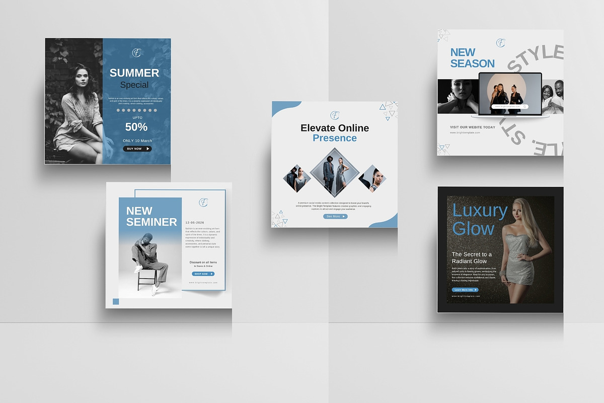 100 Animated Canva Instagram Pack, a Social Media Template by TheBrightGrap (Photo 16 of 21)