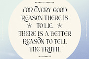 Renneal, a Serif Font by Nathatype (Thumbnail 2 of 11)