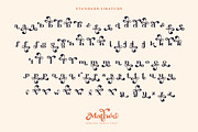 Matheo, a Serif Font by Burntilldead (Thumbnail 11 of 15)