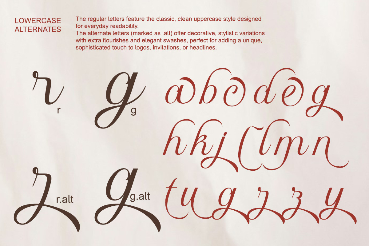 Denamola - Elegant Script Font, a Serif Font by Qweera Studio (Photo 10 of 12)