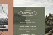 Restaurant Food Menu Template Design, a Print Template by BigWeek (Thumbnail 3 of 5)