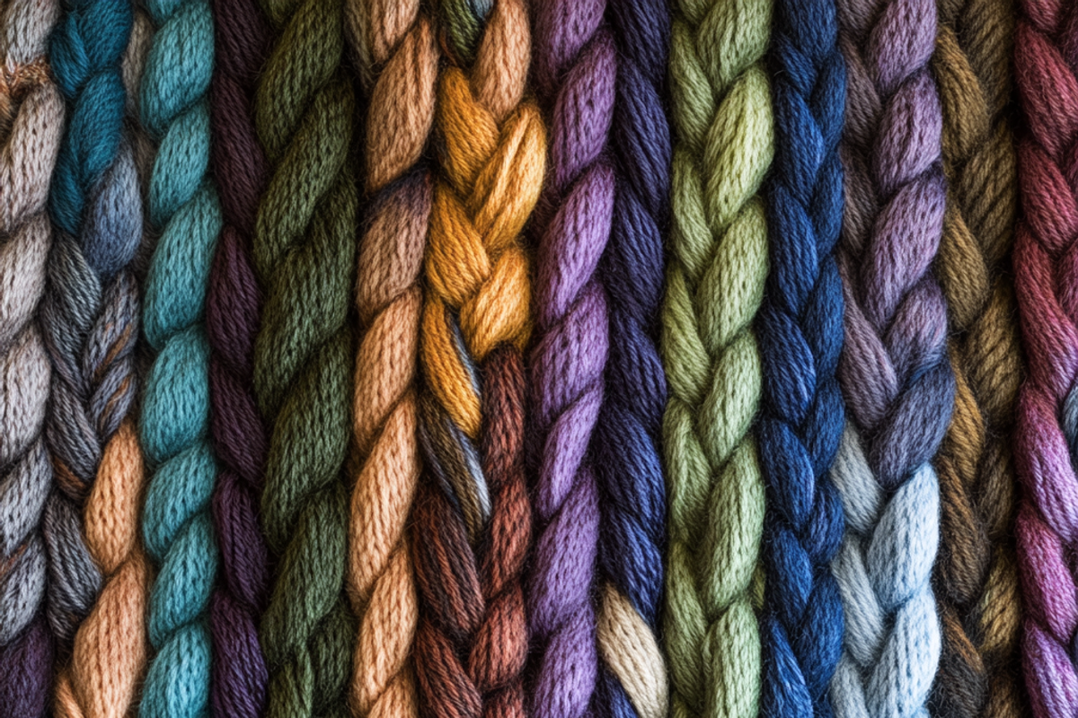 Seamless Colorful Knitted Page, a Pattern Graphic by Printable Treasure (Photo 3 of 5)