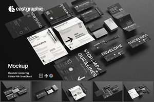 Modern Stationery Branding Mockup
