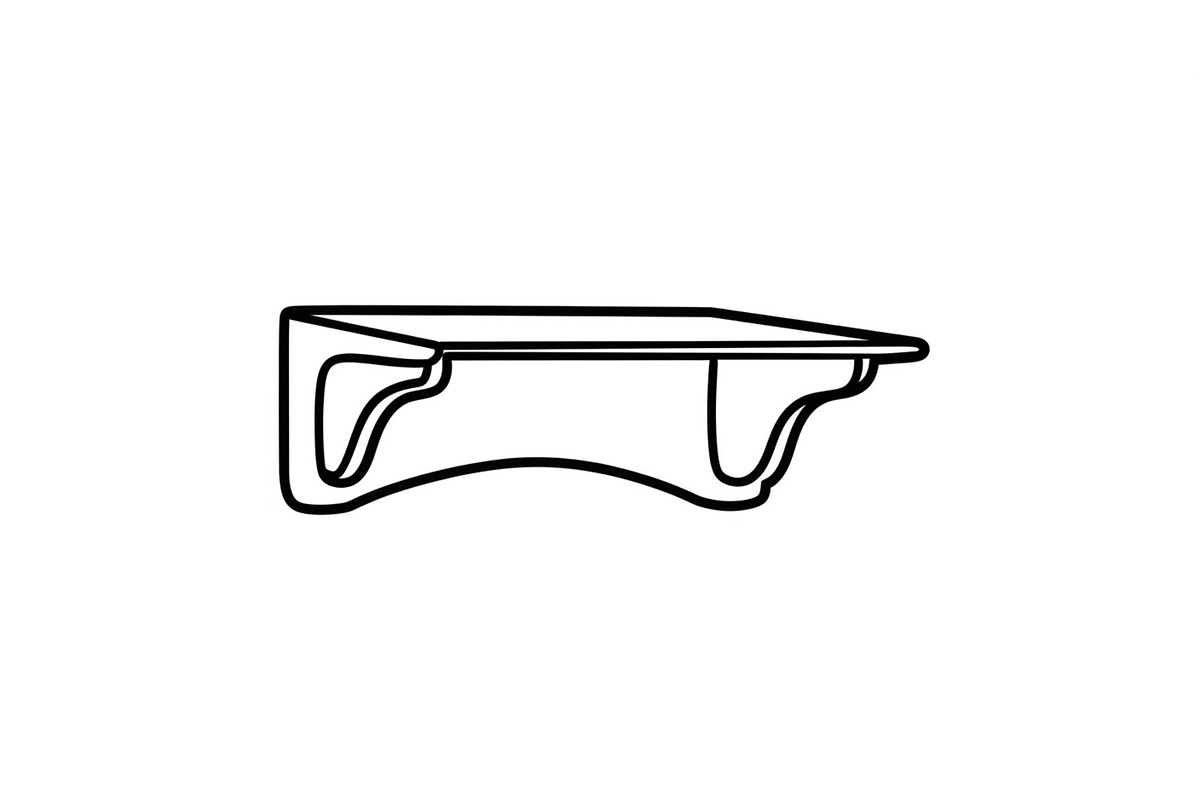 Wall Shelf Bracket Vector Bundle, an Illustration by Gaye Art (Photo 27 of 51)