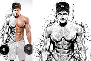 Vector Tracing Photoshop Action, an Action Add-On by MRI STUDIO (Thumbnail 15 of 21)