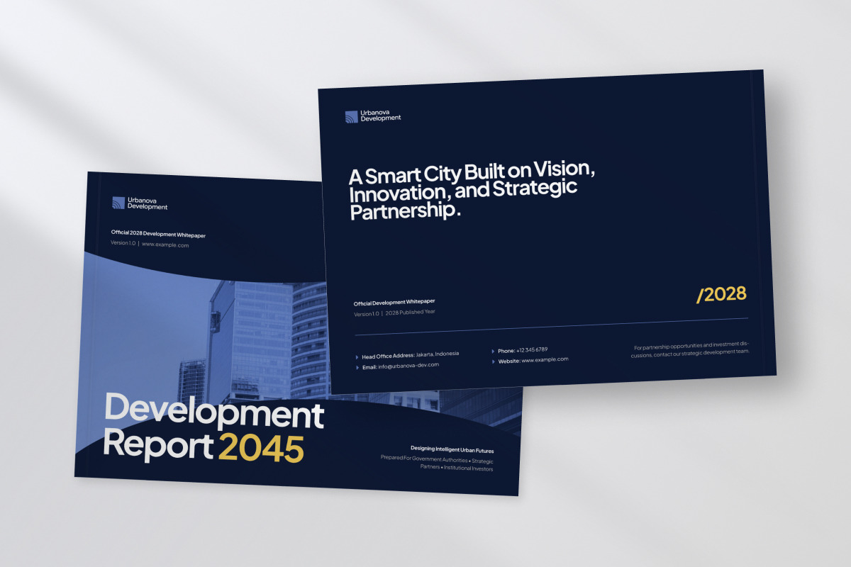 Smart City Development Whitepaper, a Brochure Template by productype1 (Photo 4 of 7)