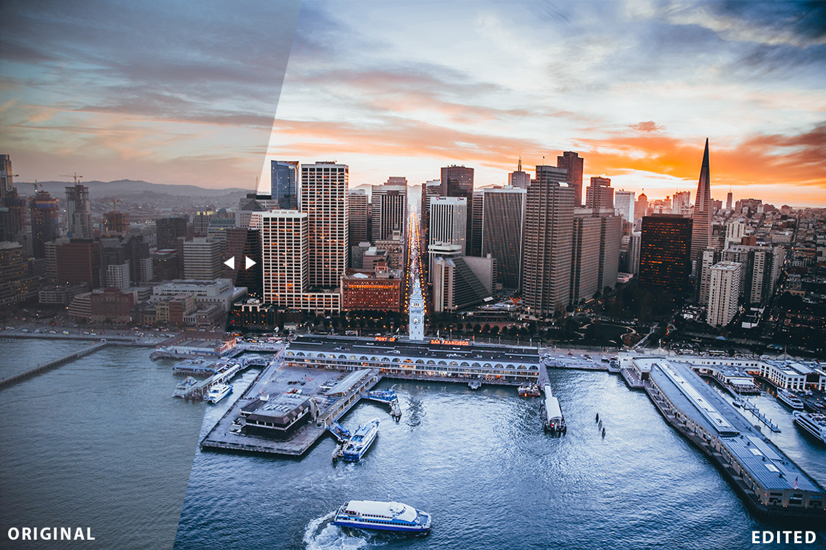 Urban tones Lightroom Presets preview 6