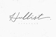 Hullist, a Script Font by vuuuds (Thumbnail 1 of 5)