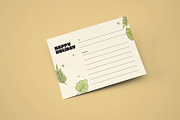 Travel Greeting Card - Retro Theme, a Card Template by Neermana (Thumbnail 4 of 4)