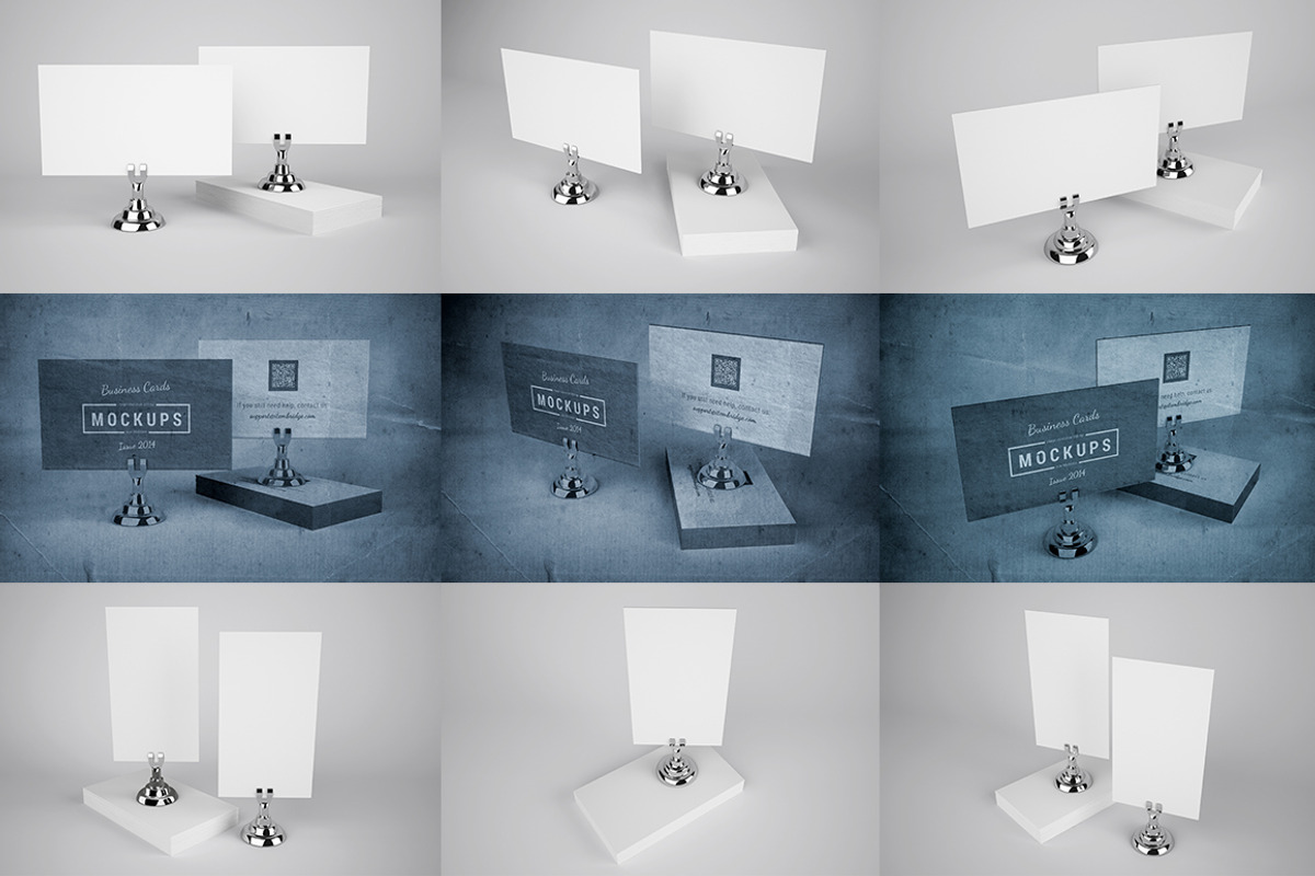 Letterpress Business Cards Mockup, a Print Template by ItemBridge (Photo 5 of 5)