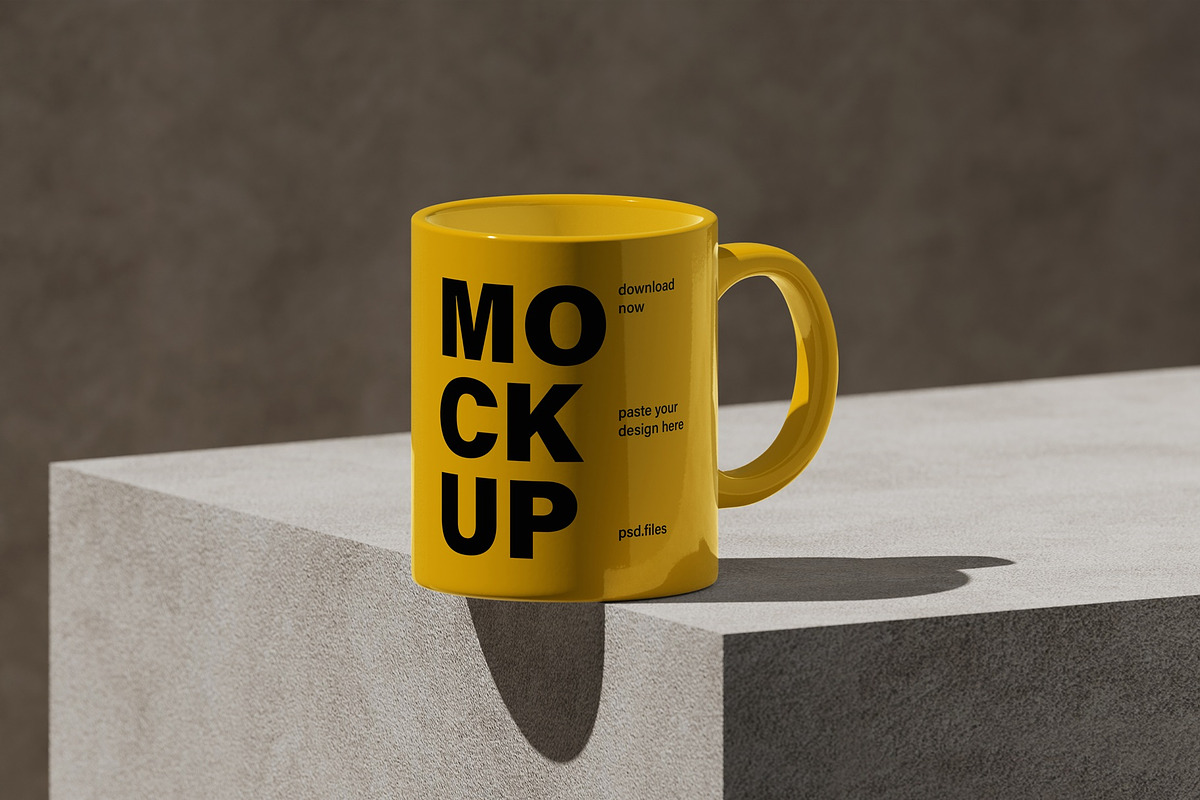 Ceramic Mug Mockup, a Packaging Mockup by UFR_GRAPHIC (Photo 2 of 4)