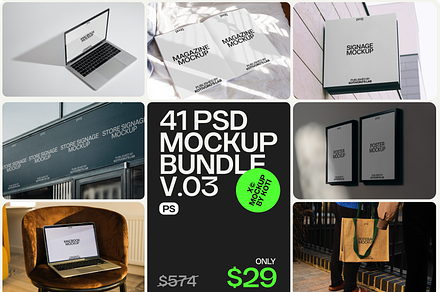 Mockup Bundle V.03 | 95% OFF